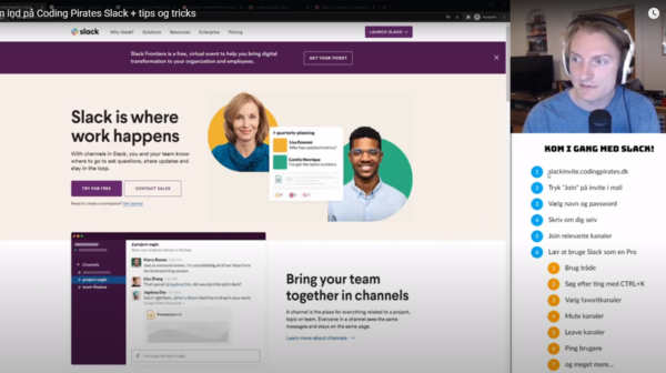 Velkommen til Slack